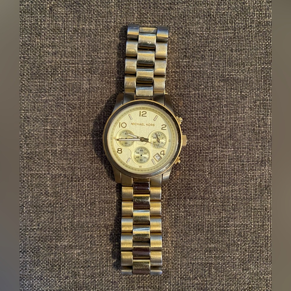 Michael Kors Gold Wrapped Watch